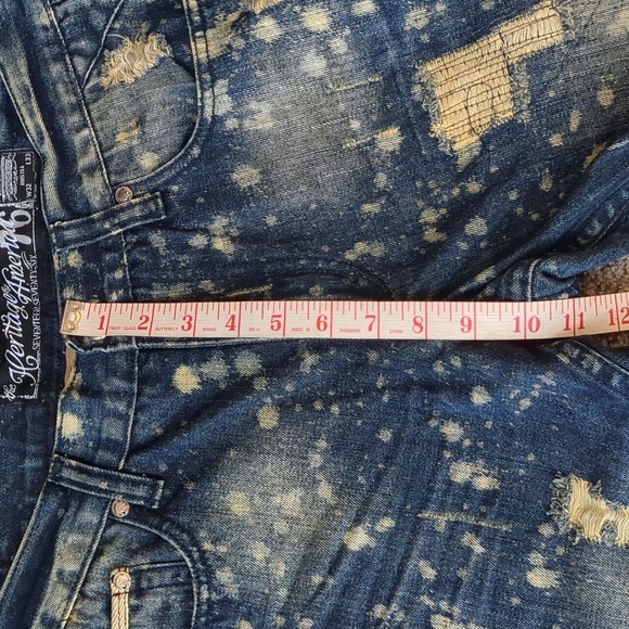 The Heritage by America men's blue denim size 32X33 pants - Picture 4 of 15